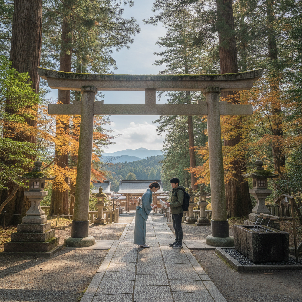 神社参拝作法入門:初心者でも安心!群馬の神社巡り完全ガイド